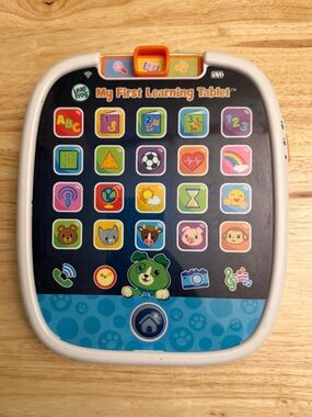 ⭐️2/$12 Leapfrog My First Learning Tablet Scout lights sounds 12+months old